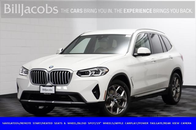 used 2022 BMW X3 car, priced at $35,877