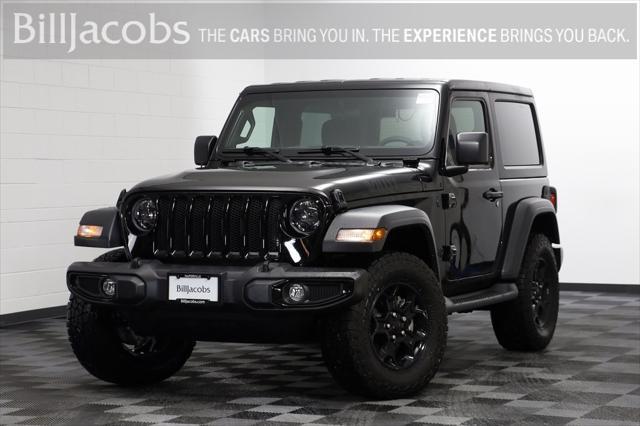 used 2023 Jeep Wrangler car, priced at $34,577