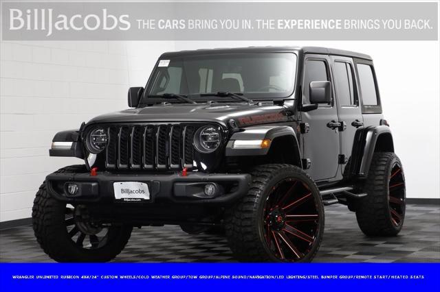 used 2021 Jeep Wrangler Unlimited car, priced at $36,577