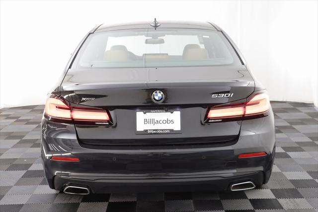 used 2022 BMW 530 car, priced at $43,577
