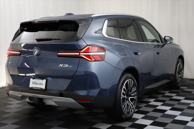 new 2025 BMW X3 car, priced at $56,295