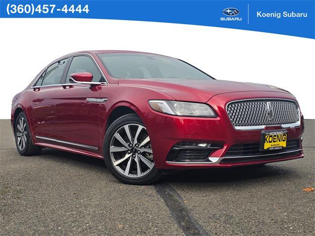 used 2018 Lincoln Continental car, priced at $22,652