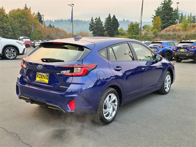 new 2025 Subaru Impreza car, priced at $25,530