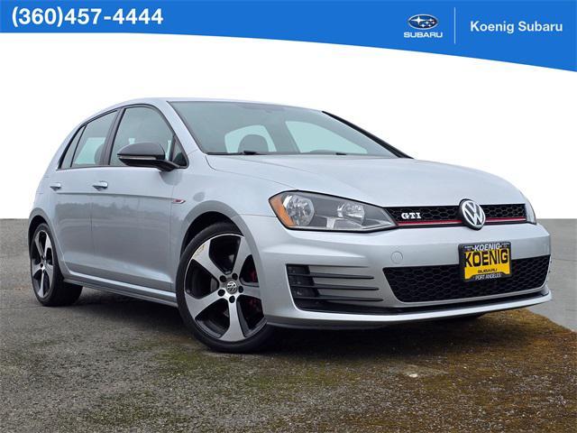 used 2016 Volkswagen Golf GTI car, priced at $14,540