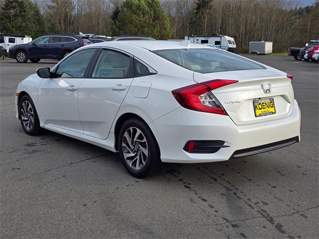 used 2017 Honda Civic car, priced at $18,107