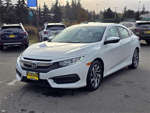 used 2017 Honda Civic car, priced at $18,107