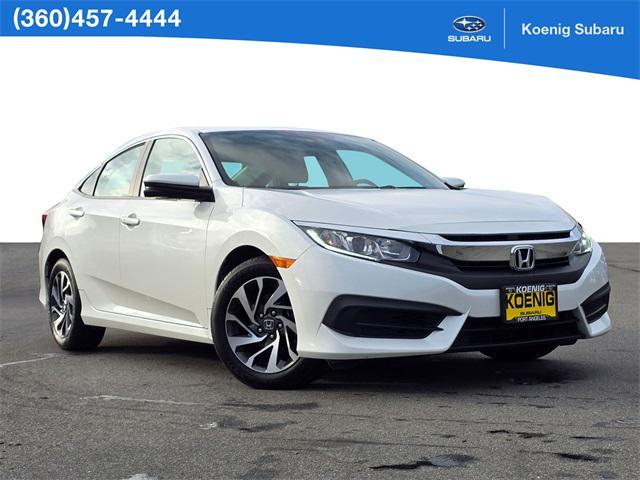 used 2017 Honda Civic car, priced at $18,107