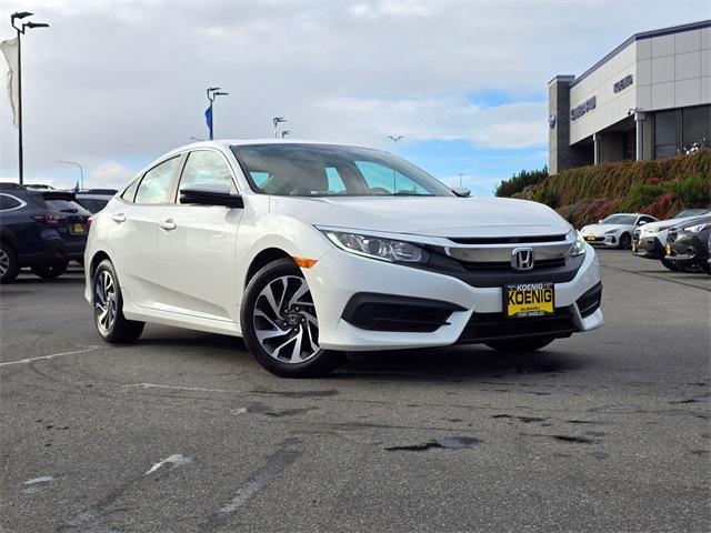 used 2017 Honda Civic car, priced at $18,107