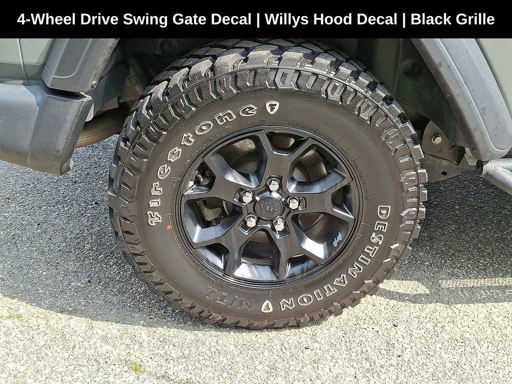 used 2021 Jeep Wrangler car, priced at $26,883