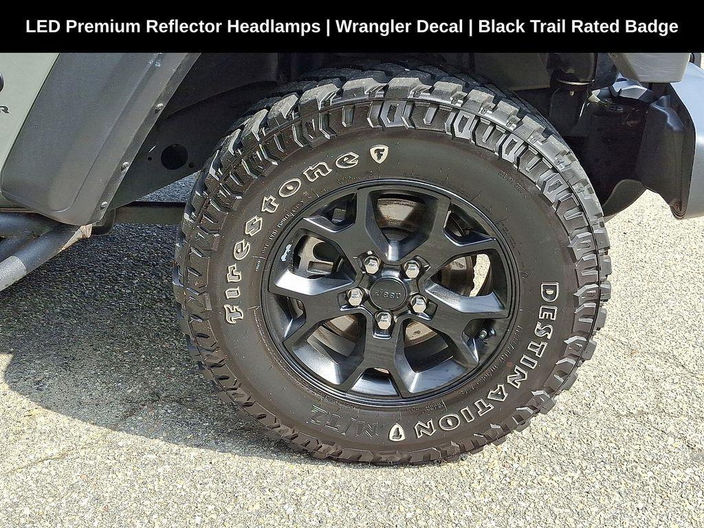 used 2021 Jeep Wrangler car, priced at $26,883