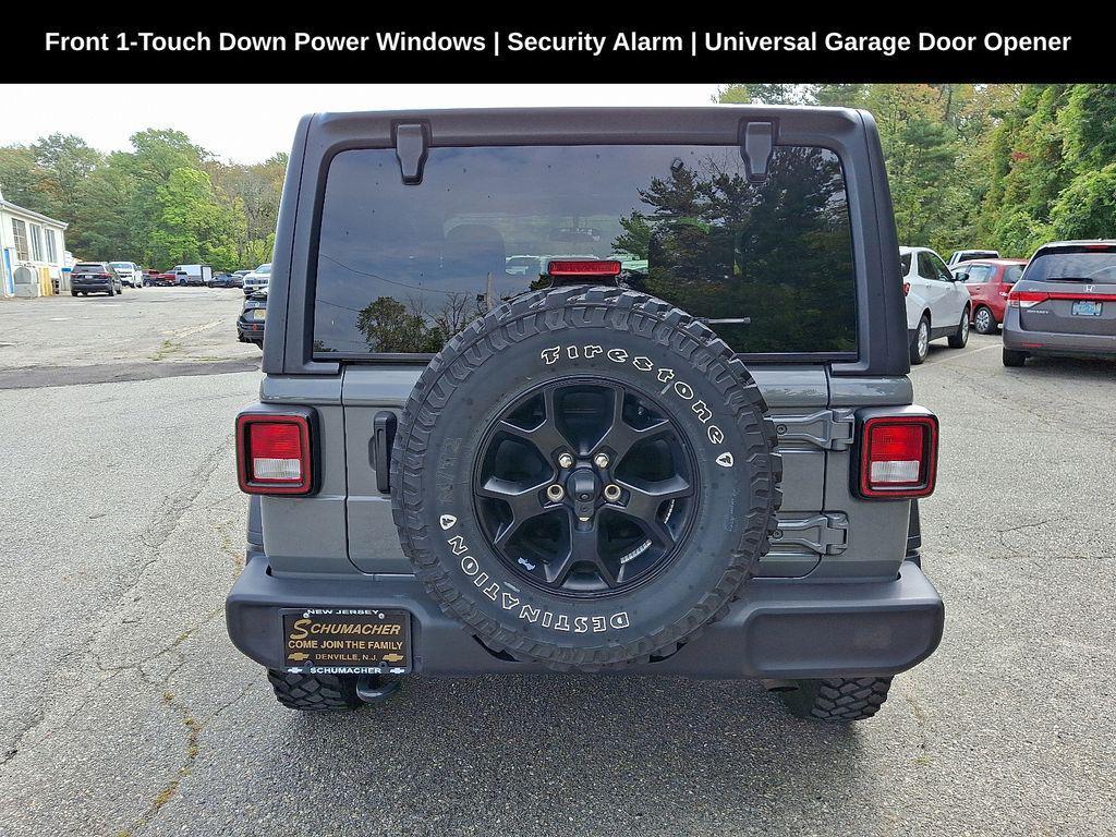 used 2021 Jeep Wrangler car, priced at $26,883