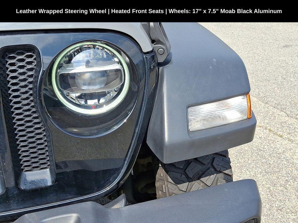 used 2021 Jeep Wrangler car, priced at $26,883