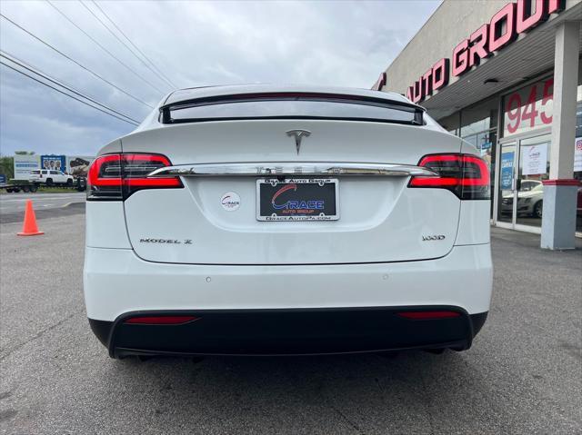 used 2018 Tesla Model X car, priced at $49,995