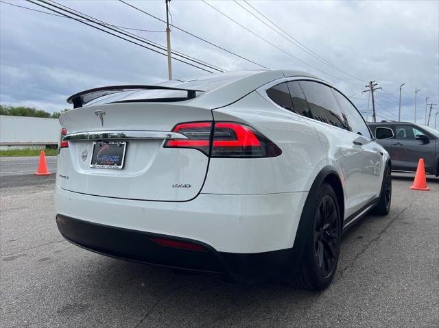 used 2018 Tesla Model X car, priced at $49,995