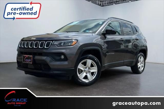 used 2022 Jeep Compass car, priced at $18,995