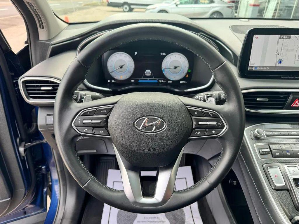 used 2022 Hyundai Santa Fe car, priced at $24,994
