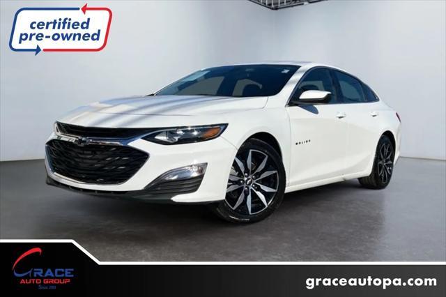 used 2022 Chevrolet Malibu car, priced at $19,494