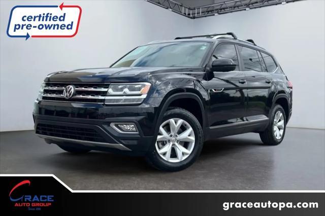 used 2018 Volkswagen Atlas car, priced at $18,994