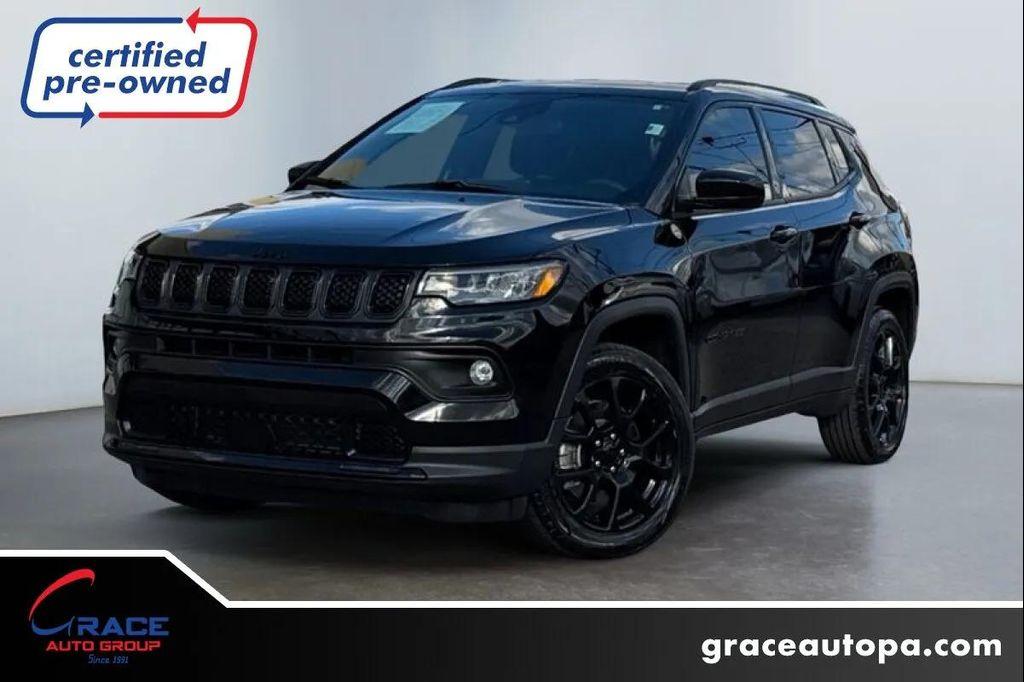 used 2023 Jeep Compass car, priced at $20,494