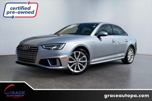 used 2019 Audi A4 car, priced at $17,995