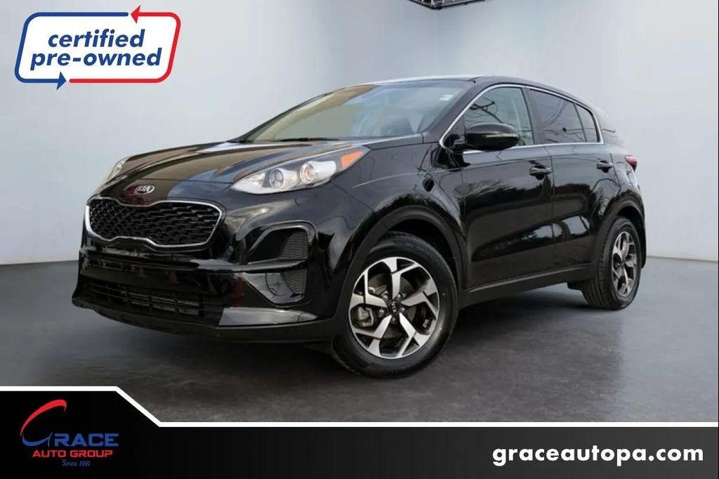 used 2021 Kia Sportage car, priced at $15,494