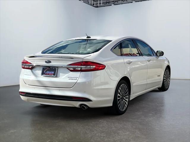 used 2017 Ford Fusion Hybrid car, priced at $12,494