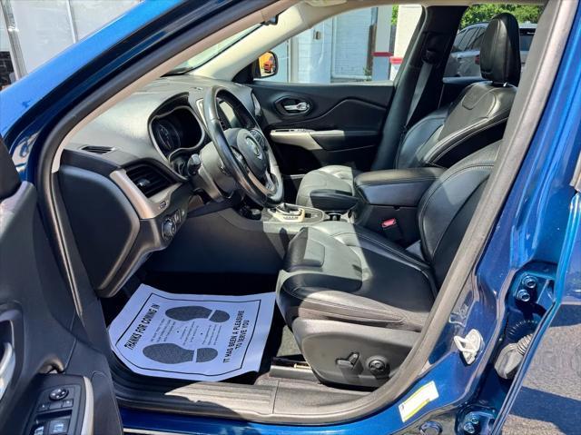 used 2018 Jeep Cherokee car, priced at $16,994