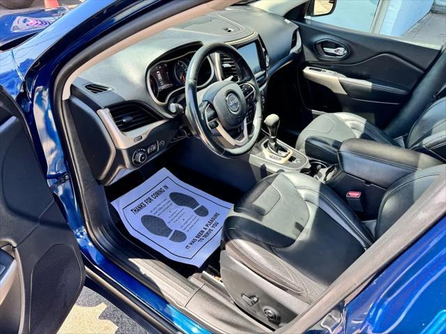 used 2018 Jeep Cherokee car, priced at $16,994