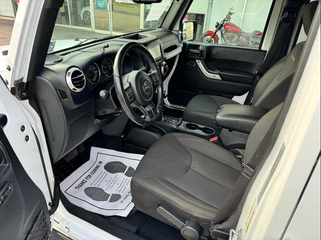 used 2017 Jeep Wrangler Unlimited car, priced at $15,494