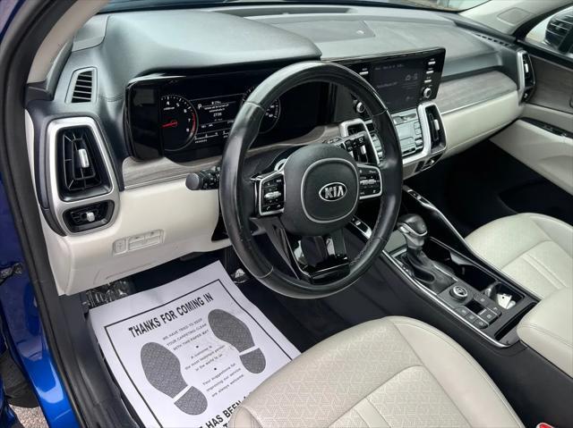 used 2021 Kia Sorento car, priced at $25,494