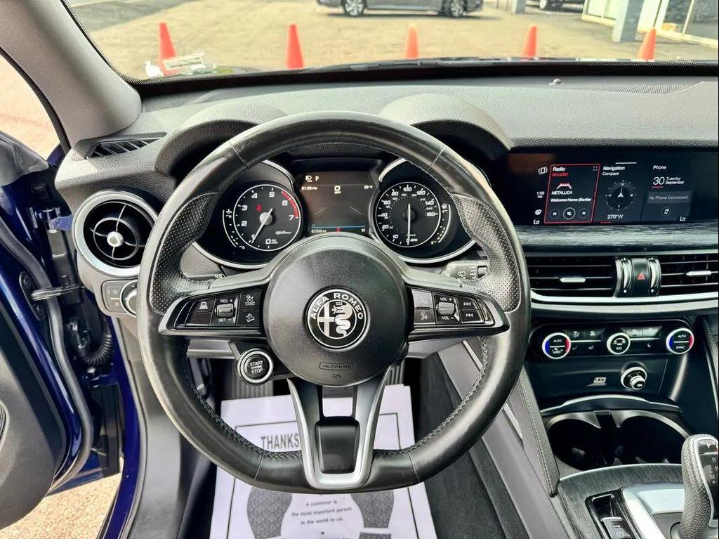 used 2021 Alfa Romeo Stelvio car, priced at $18,494