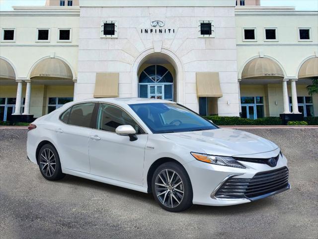 used 2021 Toyota Camry Hybrid car, priced at $26,779