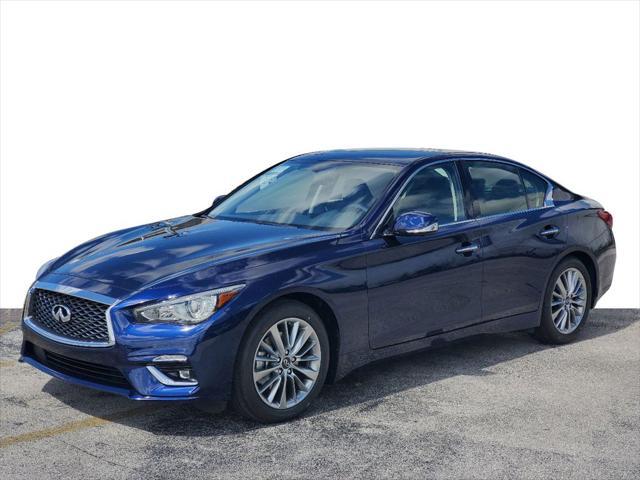 new 2024 INFINITI Q50 car, priced at $45,585