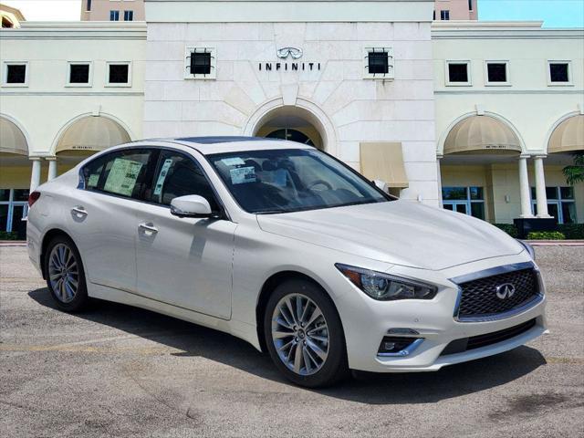 new 2024 INFINITI Q50 car, priced at $45,585