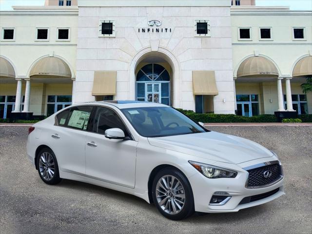 new 2024 INFINITI Q50 car, priced at $43,587