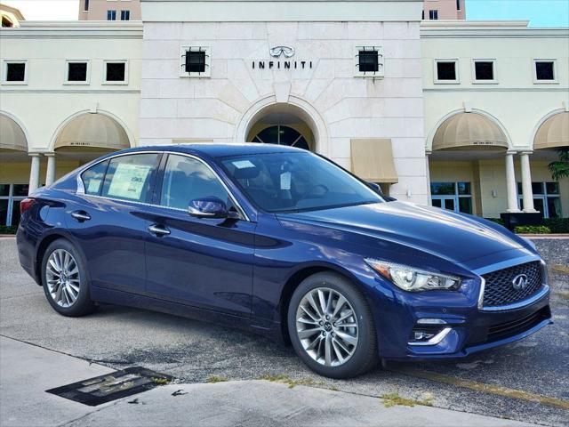 new 2024 INFINITI Q50 car, priced at $45,585