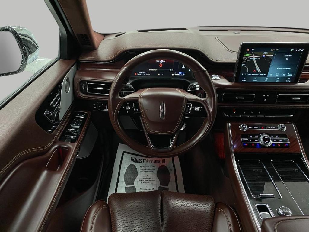 used 2022 Lincoln Aviator car, priced at $40,616