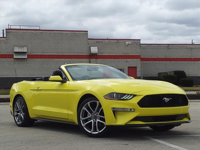 used 2021 Ford Mustang car, priced at $26,800