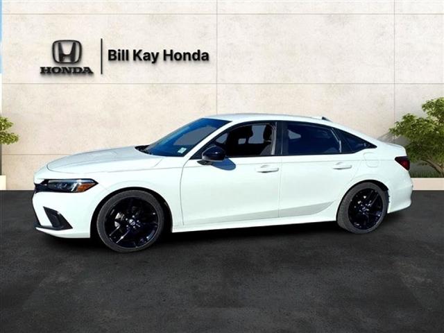 used 2022 Honda Civic car, priced at $23,989