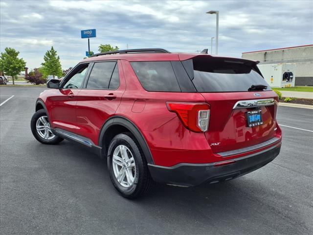 used 2021 Ford Explorer car, priced at $28,672