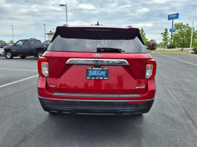 used 2021 Ford Explorer car, priced at $28,672