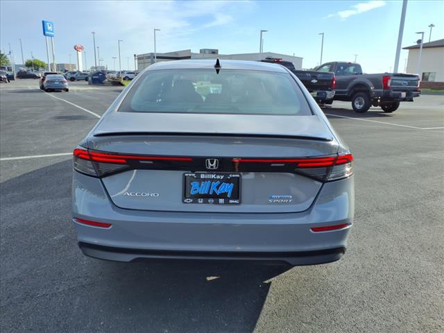 used 2024 Honda Accord Hybrid car, priced at $27,470