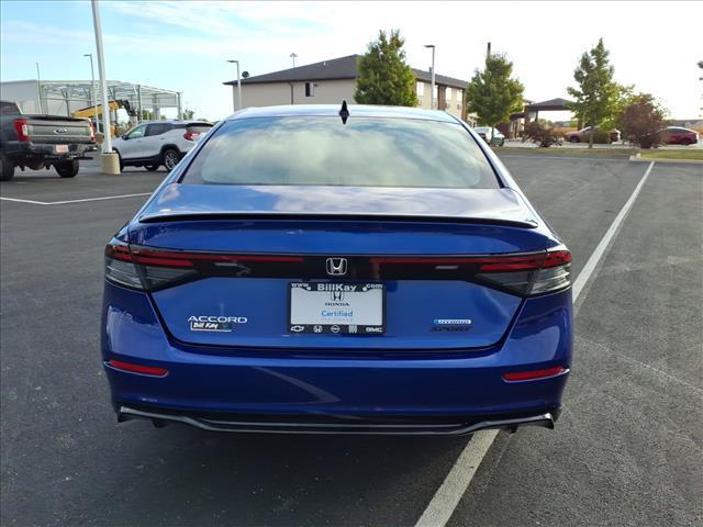 used 2025 Honda Accord Hybrid car, priced at $32,987