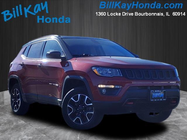 used 2020 Jeep Compass car, priced at $14,995