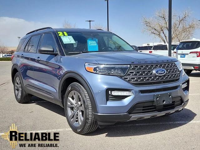 used 2021 Ford Explorer car, priced at $38,999