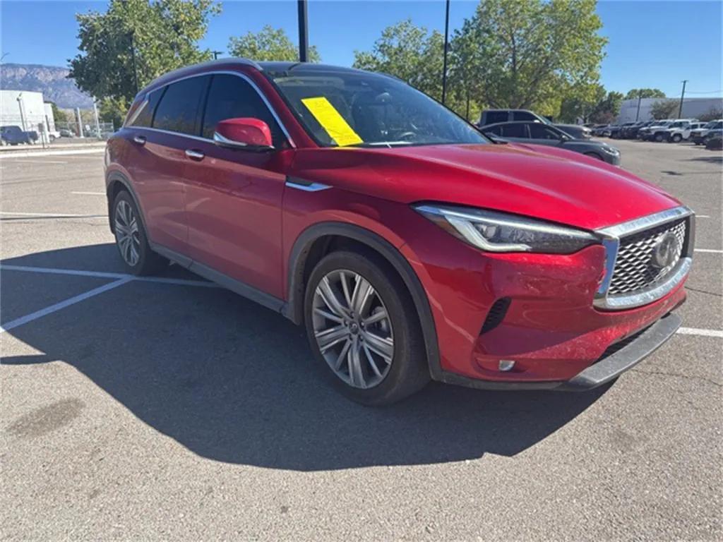 used 2022 INFINITI QX50 car, priced at $37,495