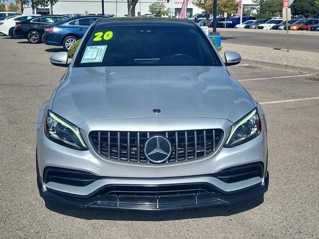 used 2020 Mercedes-Benz AMG C 63 car, priced at $53,999