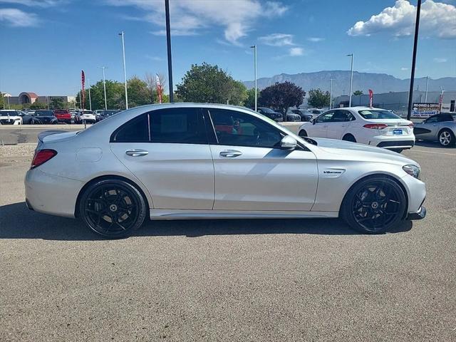 used 2020 Mercedes-Benz AMG C 63 car, priced at $53,999