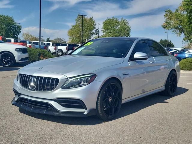 used 2020 Mercedes-Benz AMG C 63 car, priced at $53,999