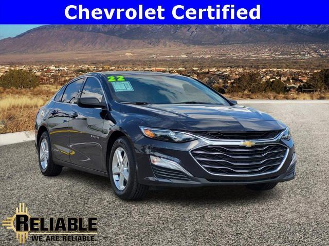 used 2022 Chevrolet Malibu car, priced at $17,894